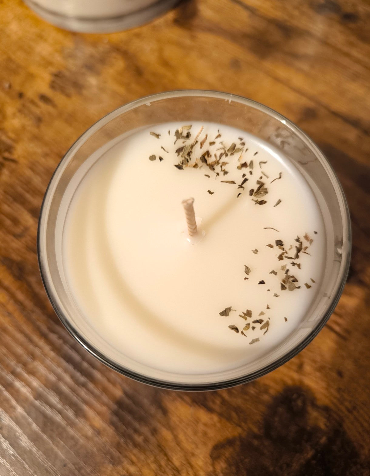 M candles, rose & mint, 30 cl, botanical, organic candles, meditation, soya wax, coconut wax, handmade. Gift